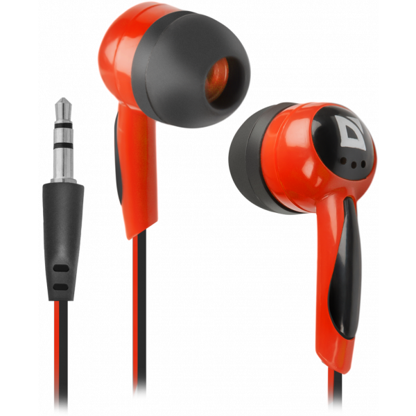 Навушники Defender Basic 604 Black-Red