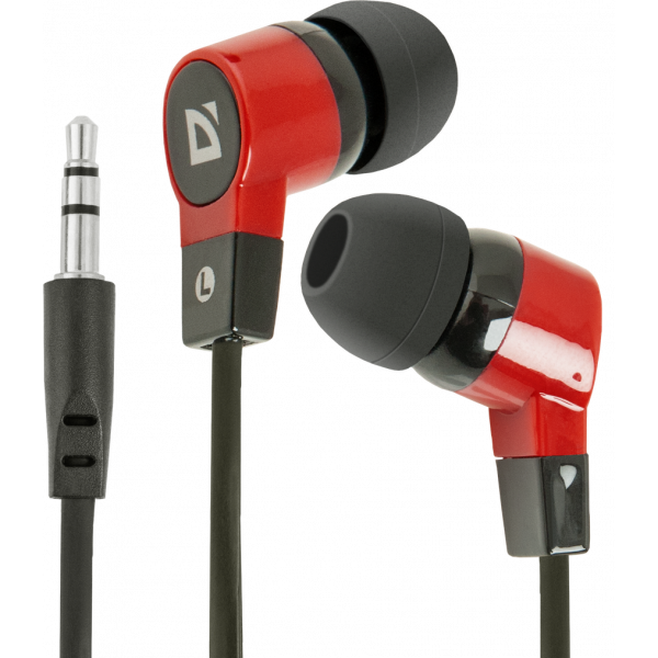 Навушники Defender Basic 619 Black-Red