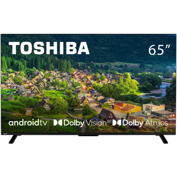 TV 65 Toshiba 65UA2363DG 4K UHD/LED/T2/Android 11/2 x 12W/Dolby Digital/HDMI/Wi-Fi/VESA 400 x 200 M4