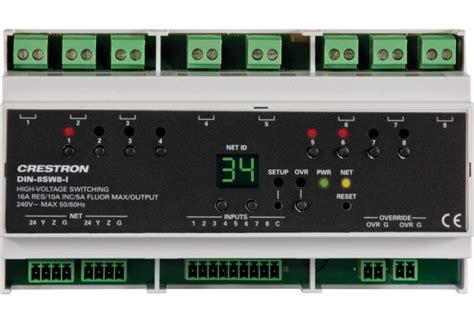 DIN-8SW8 Комутатор DIN Rail High-Voltage Switch
