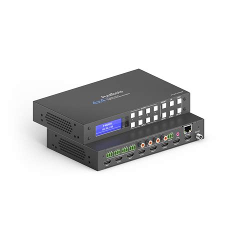PT-MA-HD44QV HDMI Матричний комутатор 4х4 з контролером відеостін PureTools - HDMI 2.0