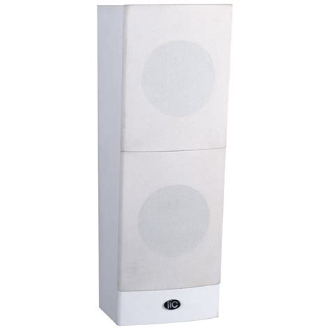 T-602XW Настінний динамік 10W-20W, 100V, 4 "* 2, дерево, білий