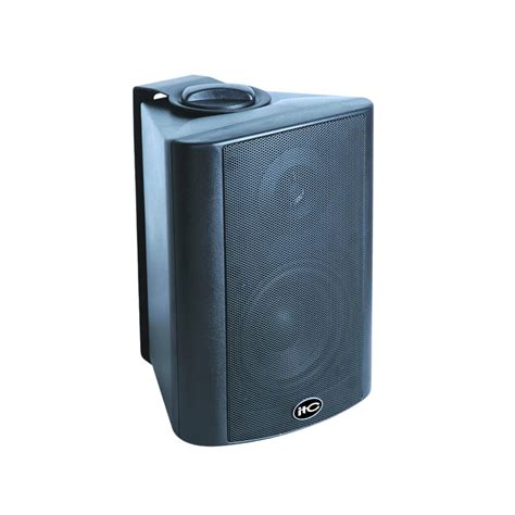 T-775P Настінний динамік 5 "+1.5", 3.75W-7.5W-15W-30W @ 100V + 8ohm, ABS, чорний