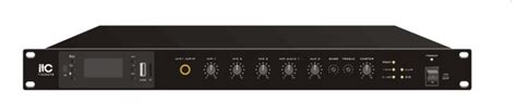 T-60DTB Мікшируючий підсилювач 60W, 100V & 4-16Ω, з MP3/USB/SD/TUNER/BT, 1EMC, 2AUX, 4 Phonejack