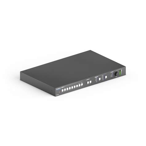 PT-PMS-82S Матричний комутатор 8x2 4K HDBaseT, USB-C, VGA, DisplayPort на HDMI + HDBaseT з приймачем