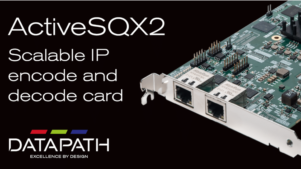 Карта IP-декодування Datapath ActiveSQX (Декодер H.264/H.265, PCIe, 12x 1080p)