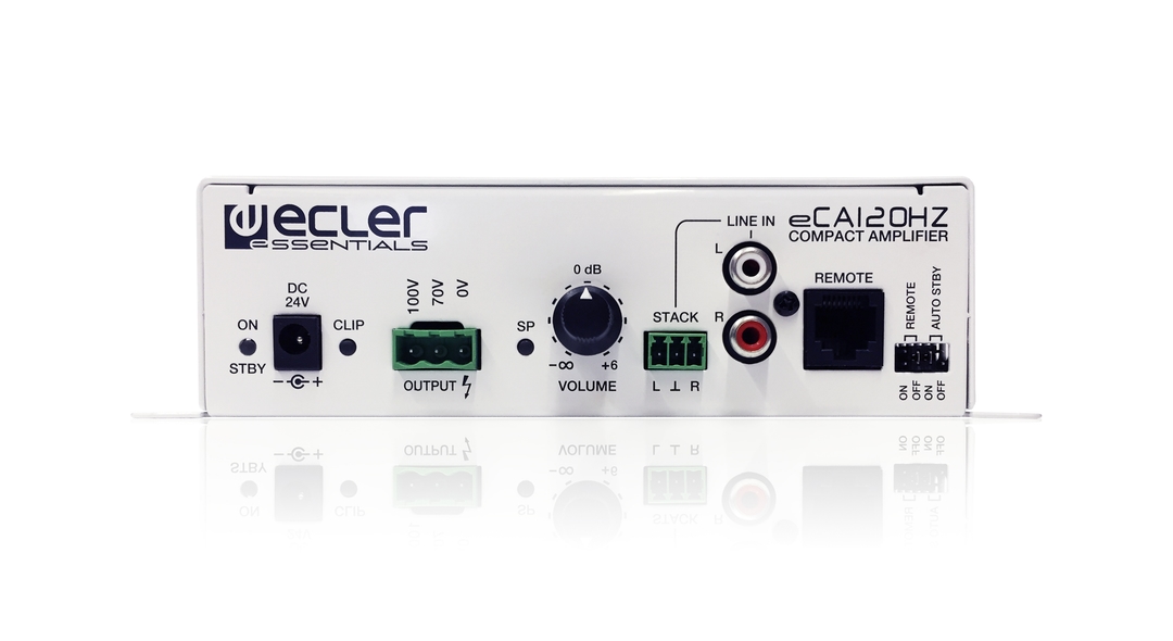 Трансляційний мікро-підсилювач Ecler eCA120HZ (1x120 Вт, 70/100V, Моно)