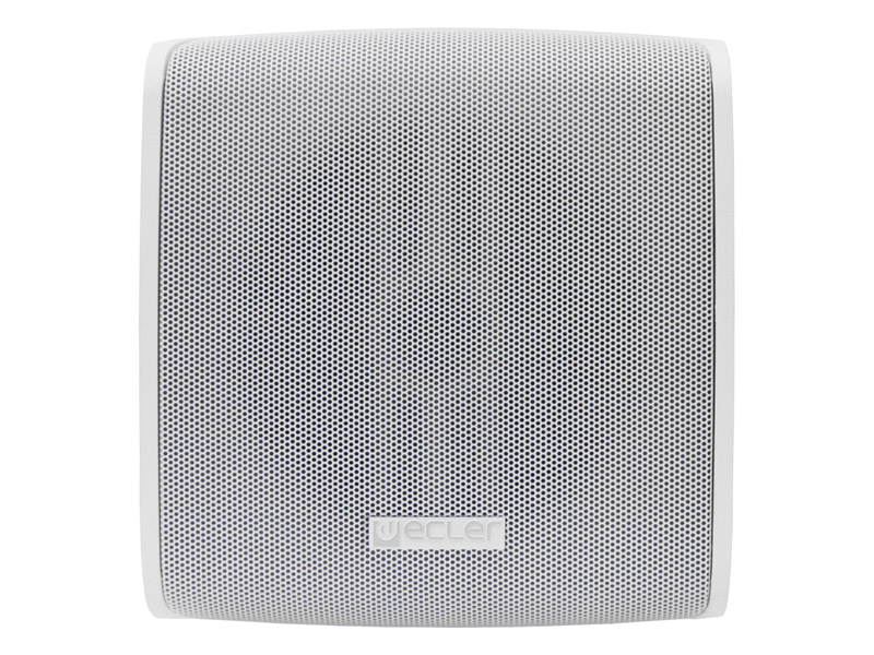 Настінна вулична акустика Ecler eMOTUS5ODWH (5" + 1", 40 Вт, 8 Ом / 100V, IP65, Біла)