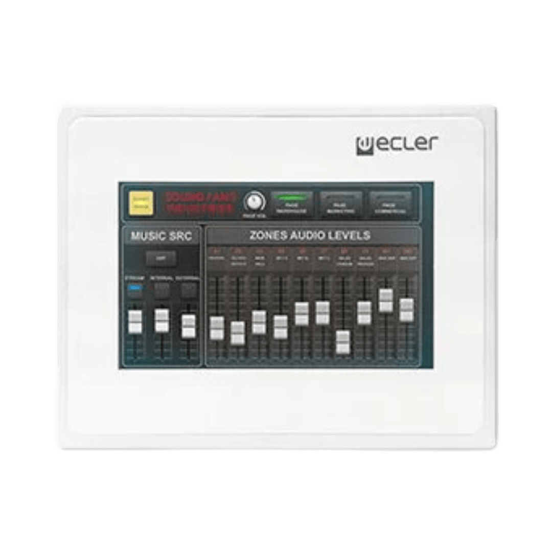 Трансляційний атенюатор Ecler WPmHAT100 (Регулятор гучності 100V, 100 Вт, Реле пріоритету)