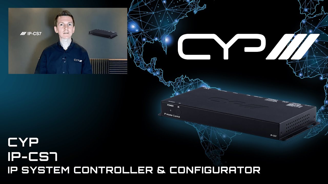 Апаратний контролер CYP IP-CS7 (Менеджер системи AV over IP IP-7000)