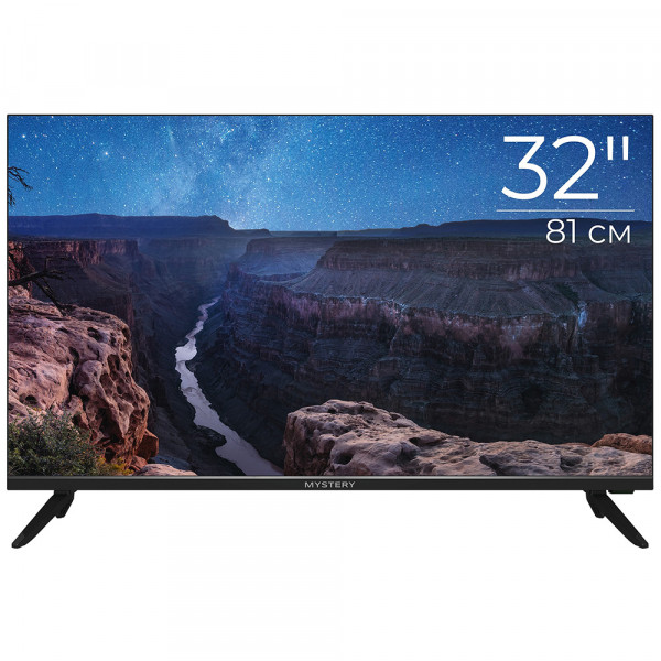 TV 32 Mystery MTV-3230HST2 HD Ready/T2/Smart TV/Android 11/2xUSB 2.0/Wi-Fi/Frameless/Black
