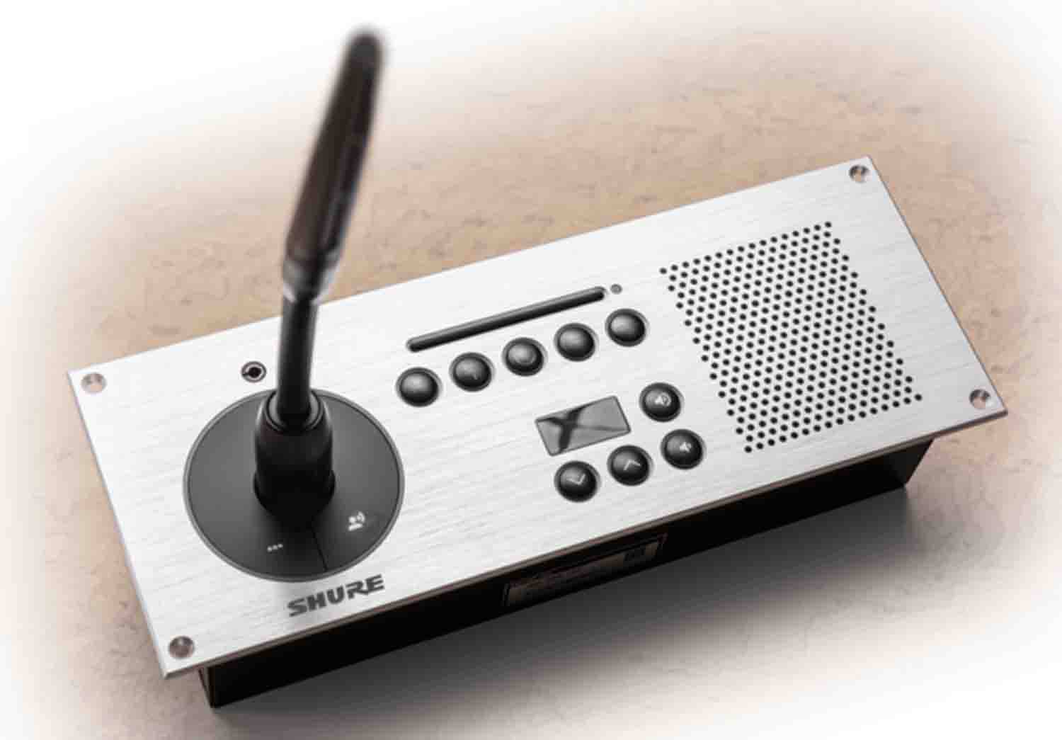 Врізний конференц-пульт Shure MXC630-F (Голосування, Зчитувач карток, Flush-mount)