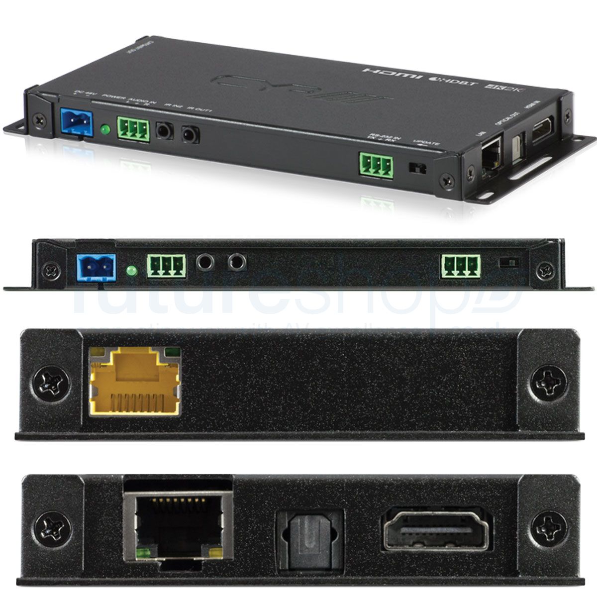 Передавач відео CYP PUV-2000TX (HDBaseT 2.0, 4K, HDCP2.2, PoH, OAR, до 100м)
