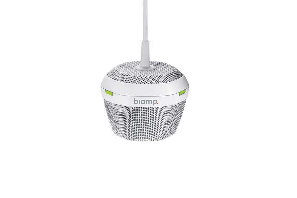 Підвісний мікрофон Biamp Parlé TCM-1 White (AVB, Beamtracking, Білий)