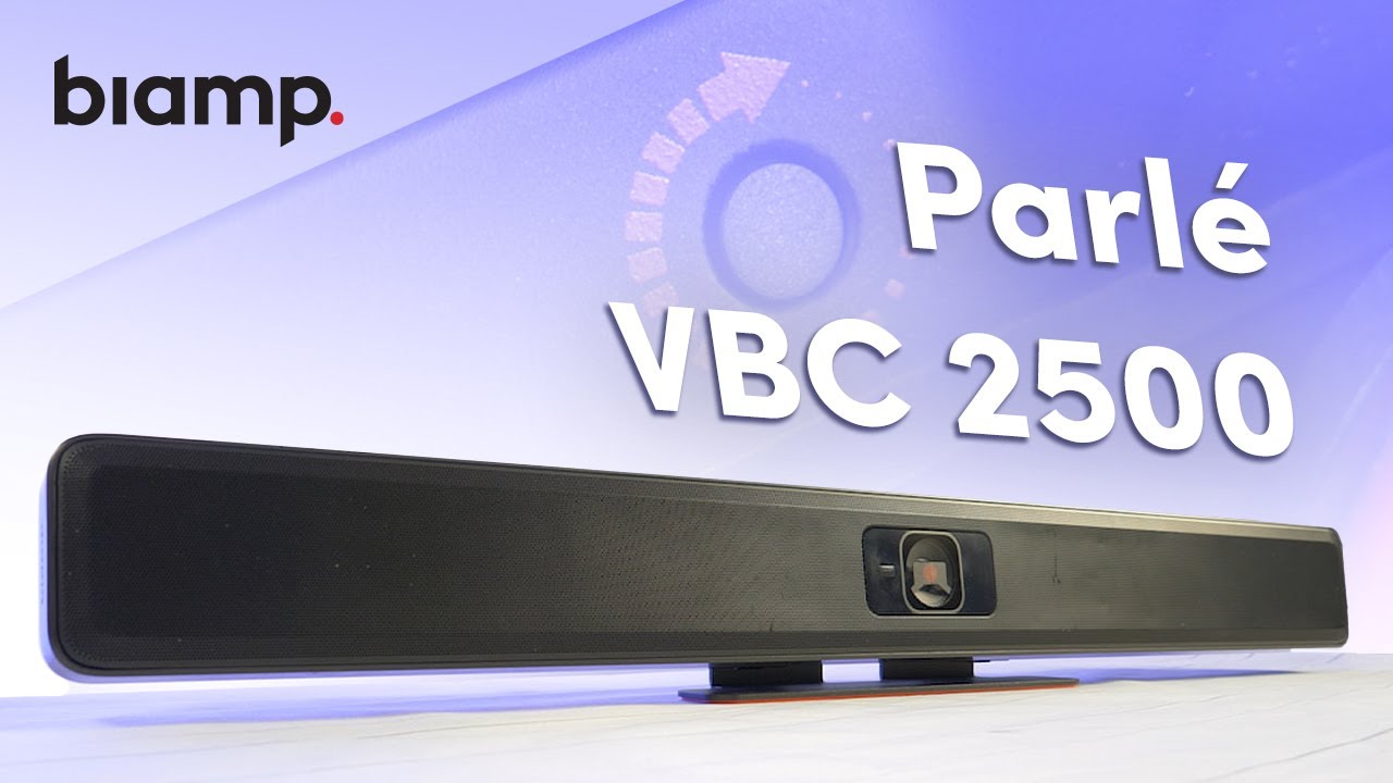 Професійний відеобар Biamp Parlé VBC 2500 (4K, Auto-Framing, Biamp Audio Intelligence)