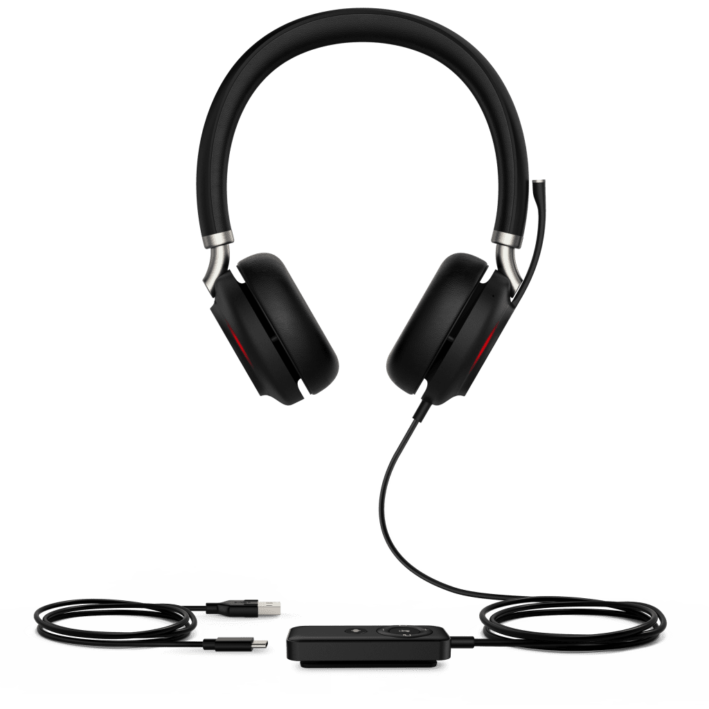 Дротова/бездротова гарнітура Yealink UH38 Dual Teams-BAT USB-C (USB/Bluetooth, з акумулятором)