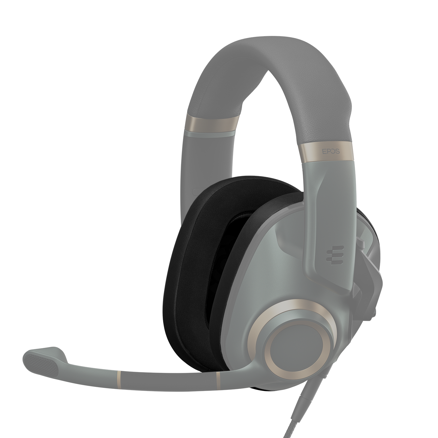 H6PRO Closed/GSP 600 Earpads Black