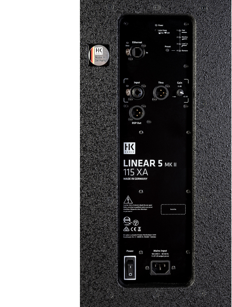 Linear 5 MK2 115 XA активна акустична система
