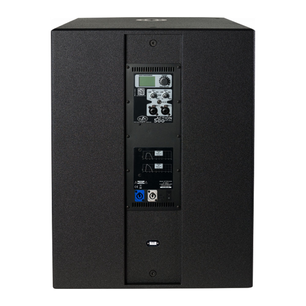 PA-500 підсилювач потужності 2x250Вт (4 Ома), 2U
