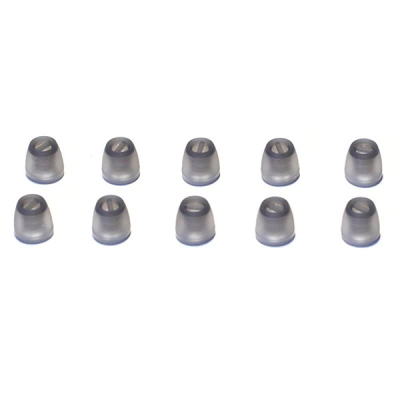 Ear adapter translucent S, black (10 pcs) CX3.00 / 5.00 / 300S / M2 IE