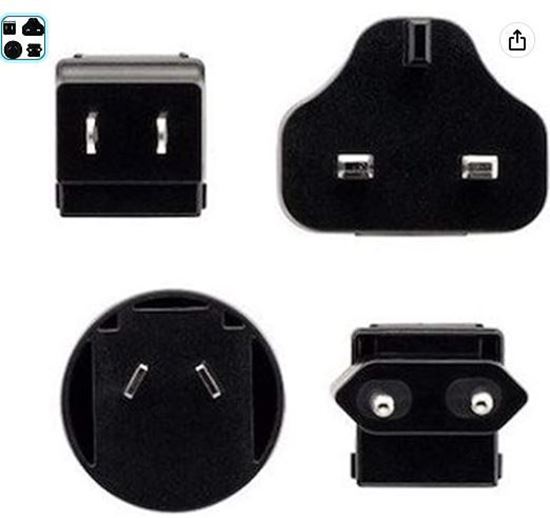 Adaptor Set (EU/UK/US) набір перехідників