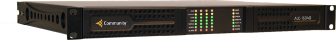 ALC-1604D підсилювач потужності D-класу 4х1600W, DSP, Dante