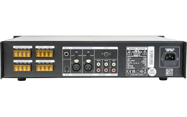 APM2826 мiкшуючий 5 зонний пiдсилювач потужностi