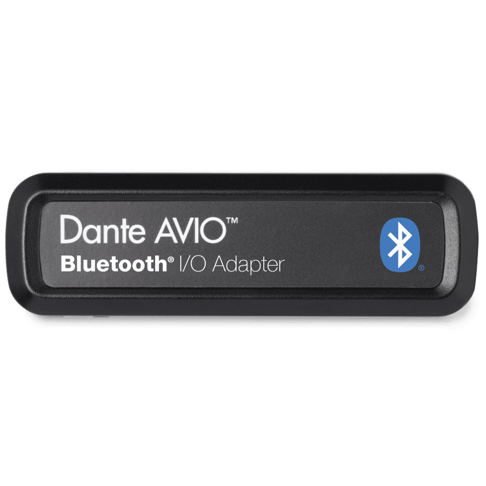 Dante AVIO адаптер <=> Bluetooth 2x1ch