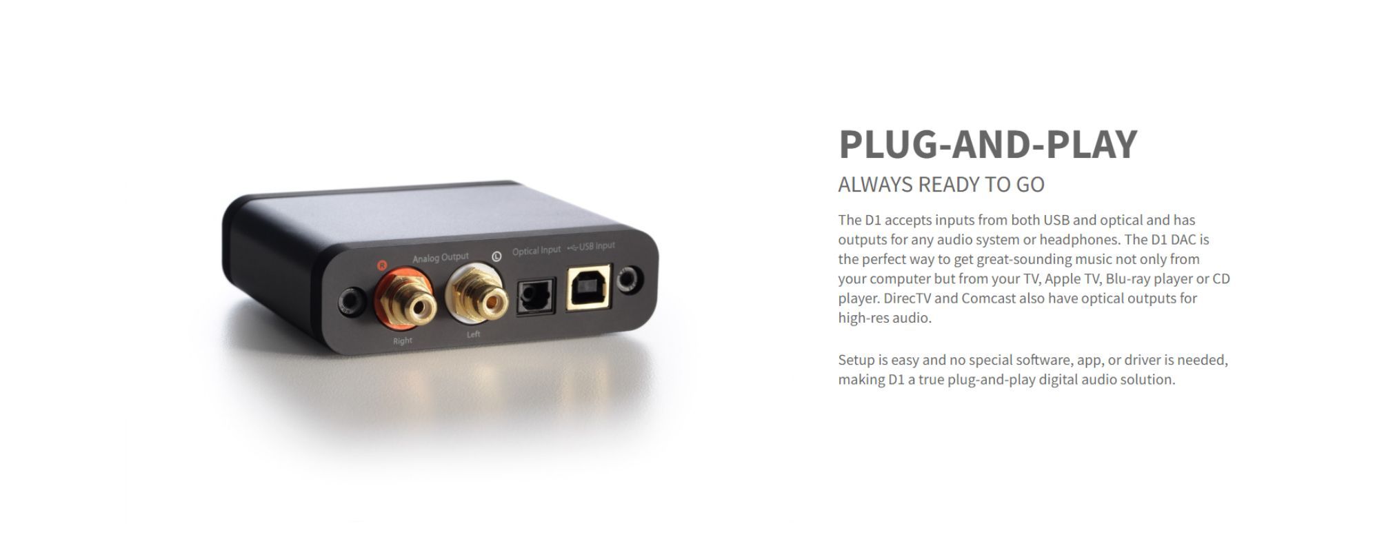 24-bit DAC/ Headphone Amp