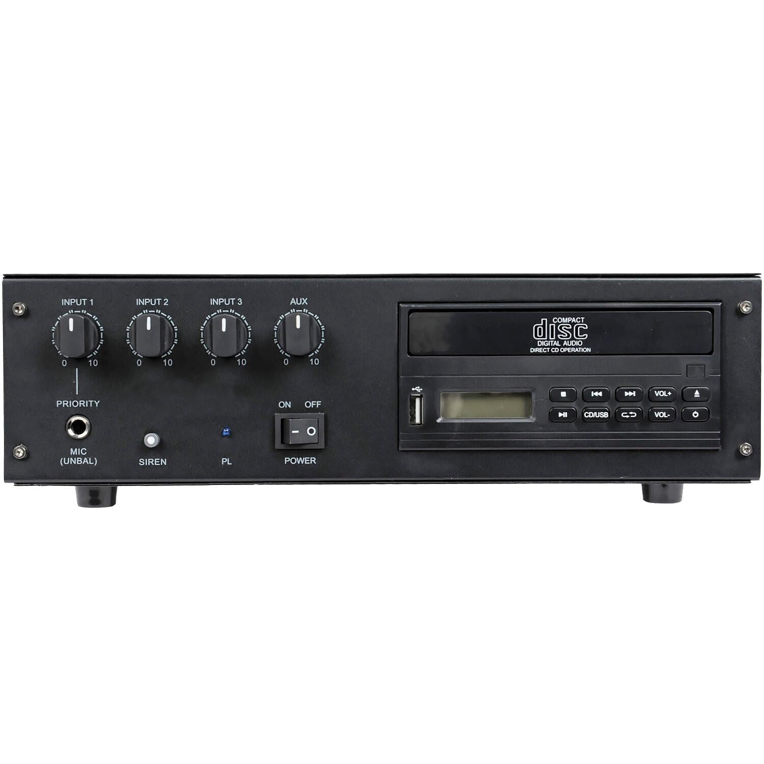 UPC350 - 100V Line Mixer Amplifier