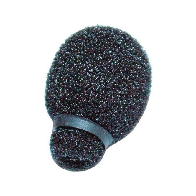 Miniature Lavalier Foams - Black (1 pack of 10)