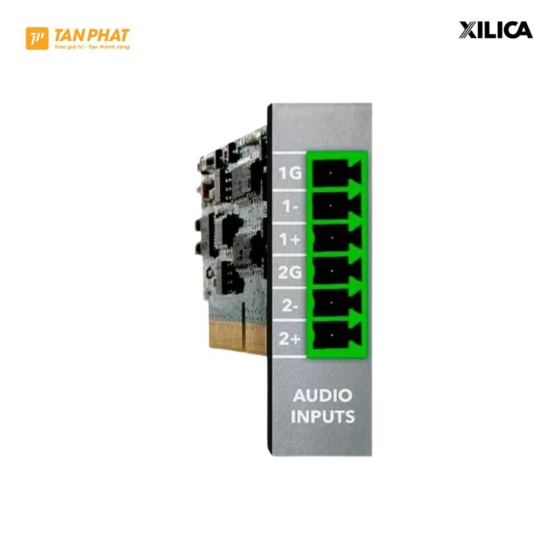 Solaro I/O card з 2хCh mic/line входом, +48V, функція програмного керування