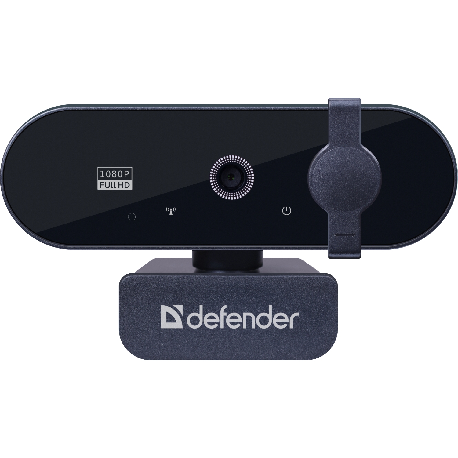 Веб-камера Defender G-lens 2580 FullHD 1080p, 2МП, чорна