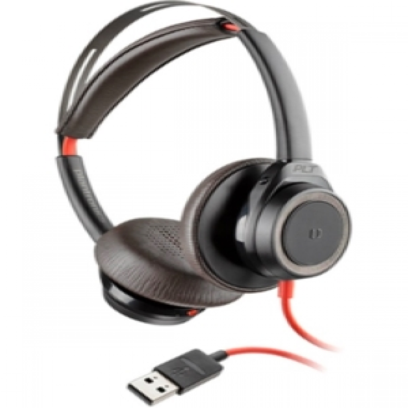 Гарнітура BLACKWIRE 7225,BW7225,USB-A,BLACK,WW